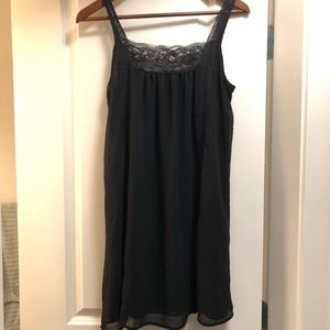 Top shop black mini dress